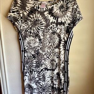 Sporty tie dye dress